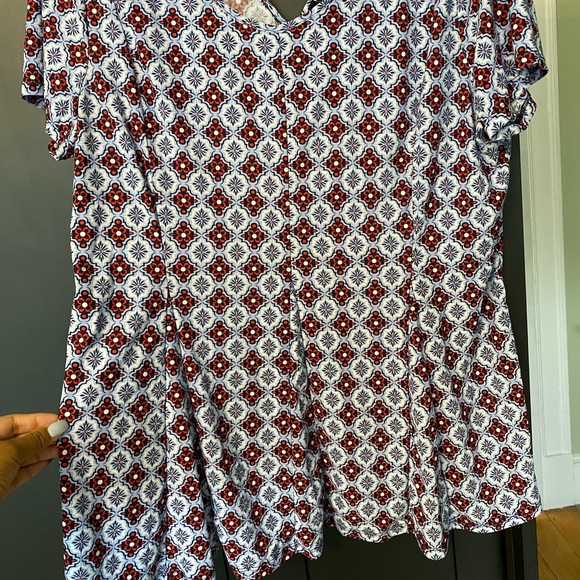 Patterned Roz&Ali Tee - Picture 4 of 8